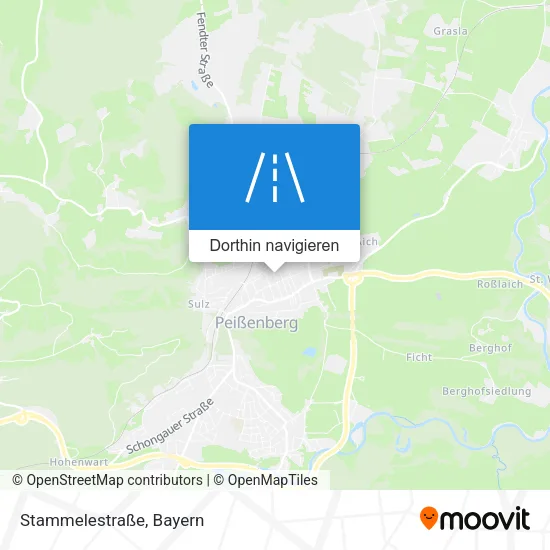Stammelestraße Karte