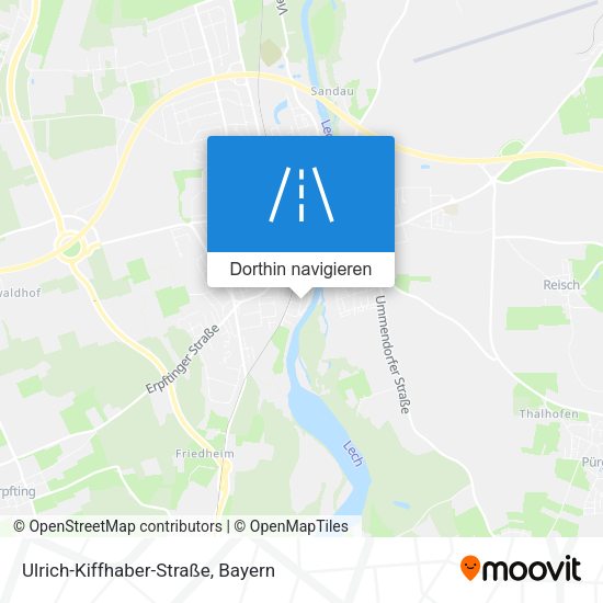 Ulrich-Kiffhaber-Straße Karte