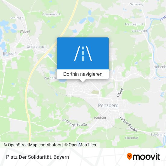 Platz Der Solidarität Karte