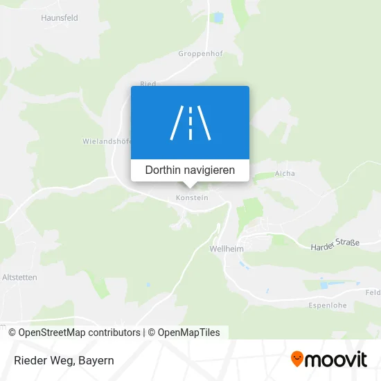 Rieder Weg Karte