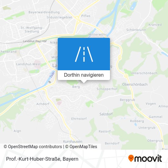 Prof.-Kurt-Huber-Straße Karte