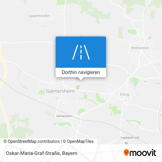 Oskar-Maria-Graf-Straße Karte