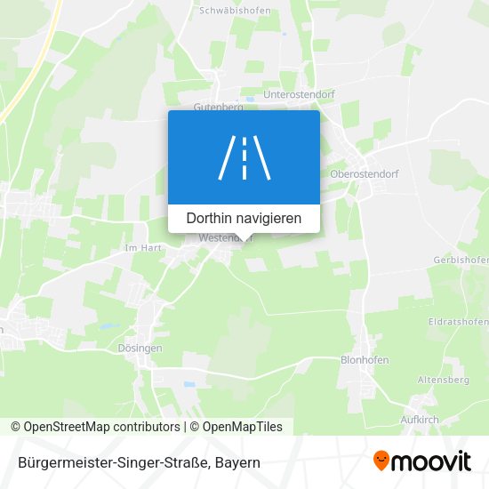 Bürgermeister-Singer-Straße Karte