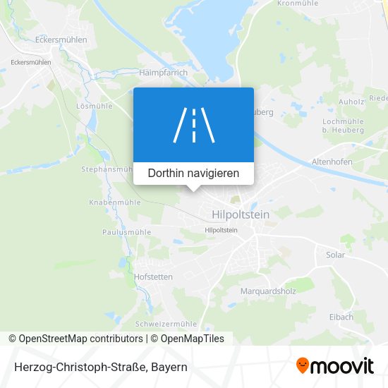 Herzog-Christoph-Straße Karte