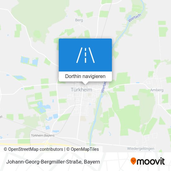 Johann-Georg-Bergmiller-Straße Karte