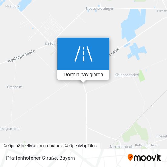 Pfaffenhofener Straße Karte