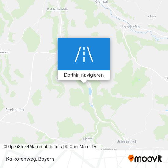 Kalkofenweg Karte