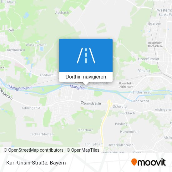 Karl-Unsin-Straße Karte