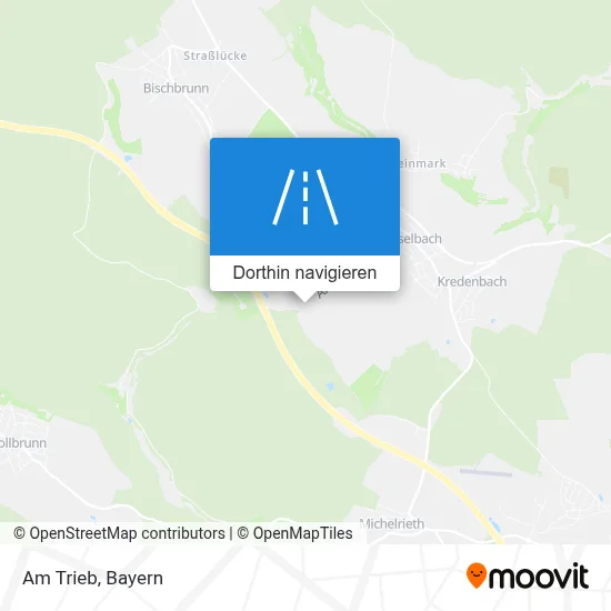 Am Trieb Karte