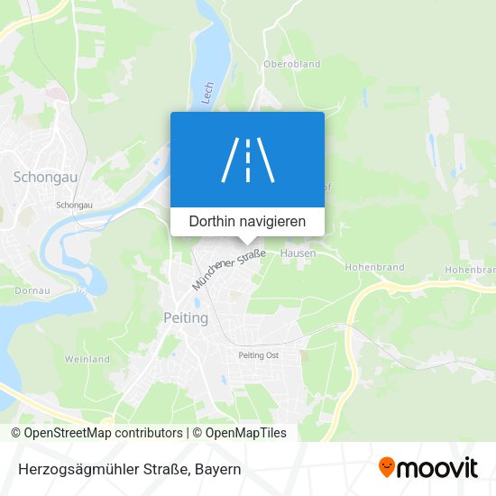 Herzogsägmühler Straße Karte
