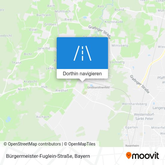 Bürgermeister-Fuglein-Straße Karte