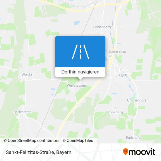 Sankt-Felizitas-Straße Karte