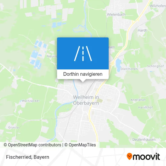 Fischerried Karte