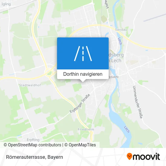 Römerauterrasse Karte