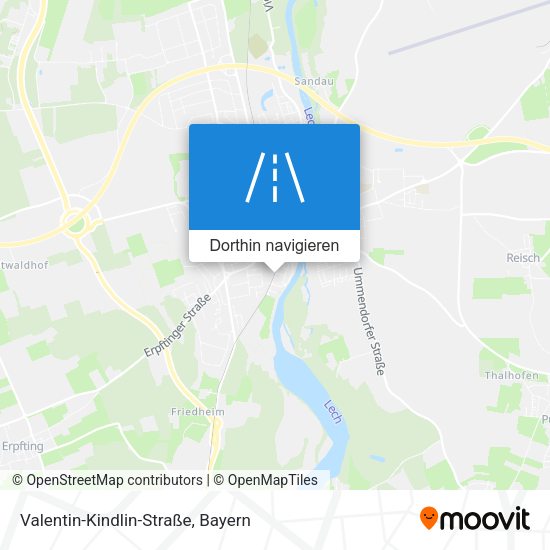Valentin-Kindlin-Straße Karte