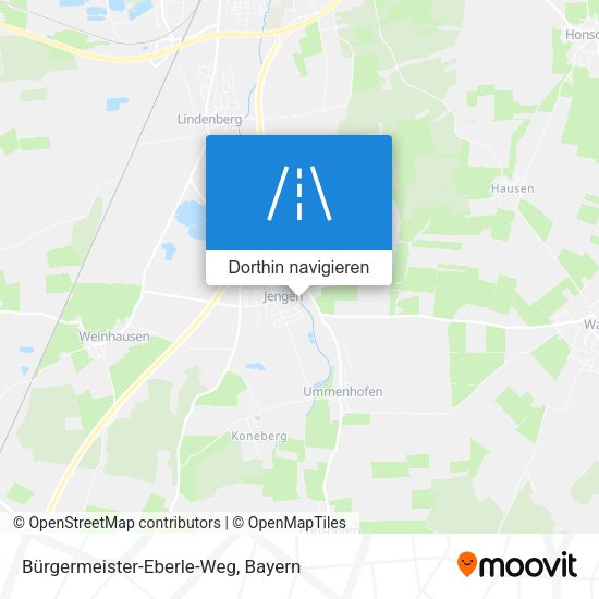 Bürgermeister-Eberle-Weg Karte