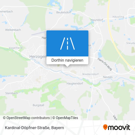 Kardinal-Döpfner-Straße Karte