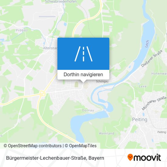 Bürgermeister-Lechenbauer-Straße Karte