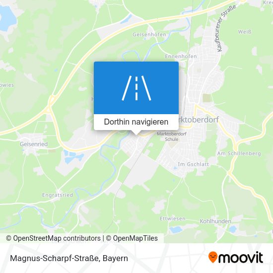 Magnus-Scharpf-Straße Karte