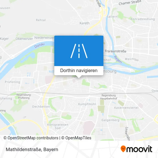 Mathildenstraße Karte