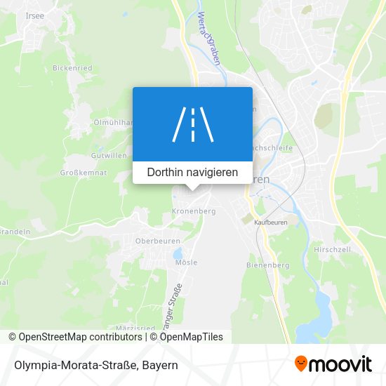 Olympia-Morata-Straße Karte