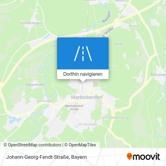 Johann-Georg-Fendt-Straße Karte