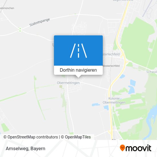 Amselweg Karte