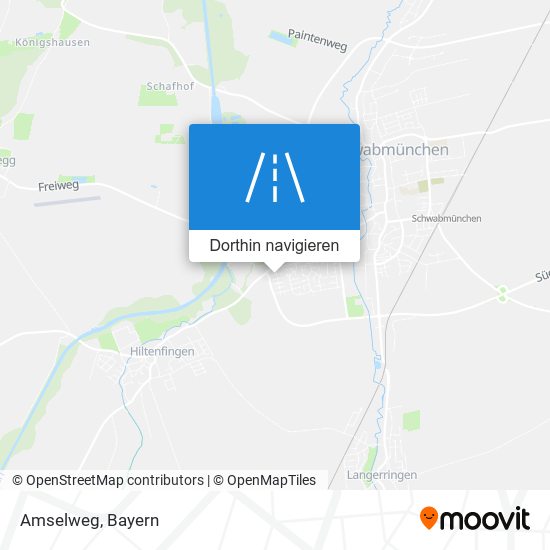 Amselweg Karte