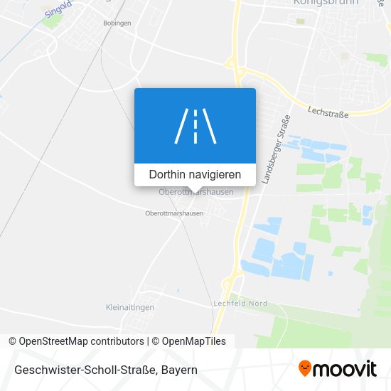 Geschwister-Scholl-Straße Karte