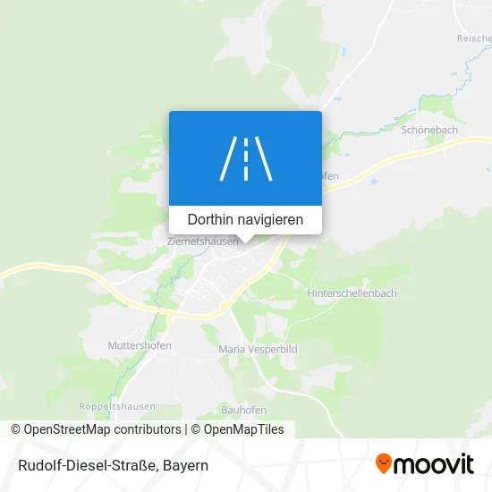 Rudolf-Diesel-Straße Karte