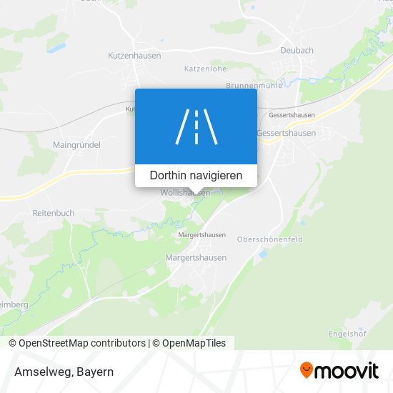 Amselweg Karte