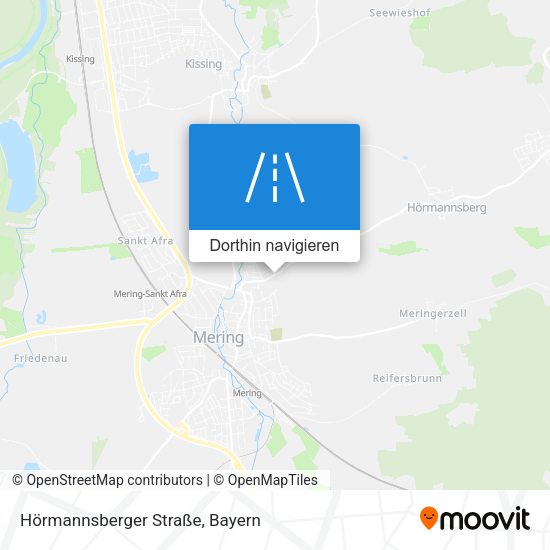 Hörmannsberger Straße Karte