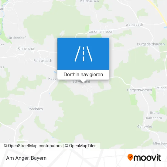 Am Anger Karte