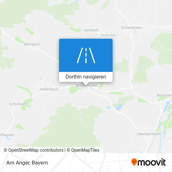 Am Anger Karte