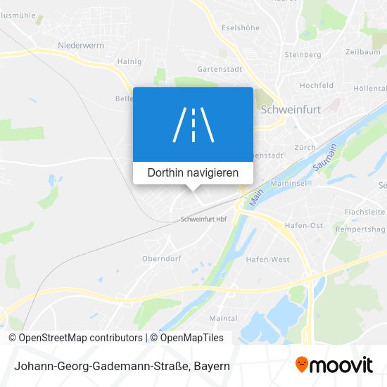 Johann-Georg-Gademann-Straße Karte