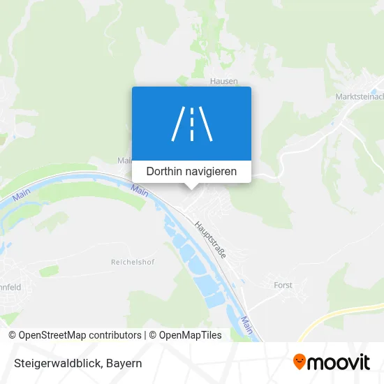 Steigerwaldblick Karte