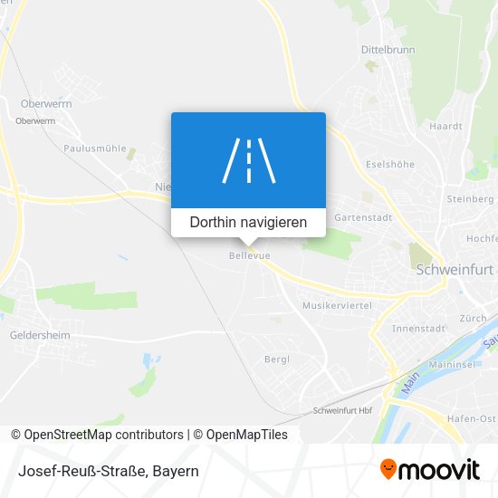Josef-Reuß-Straße Karte