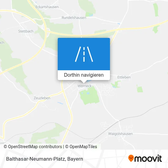 Balthasar-Neumann-Platz Karte