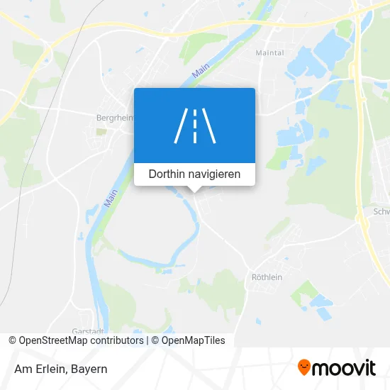 Am Erlein Karte