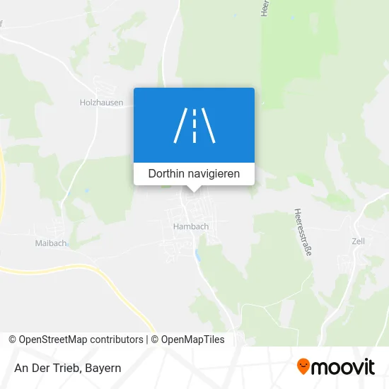 An Der Trieb Karte