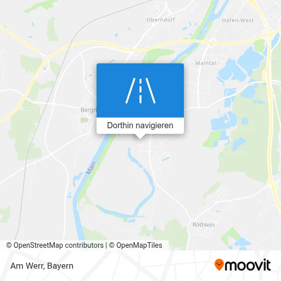 Am Werr Karte