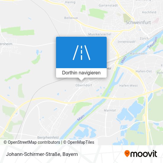 Johann-Schirmer-Straße Karte