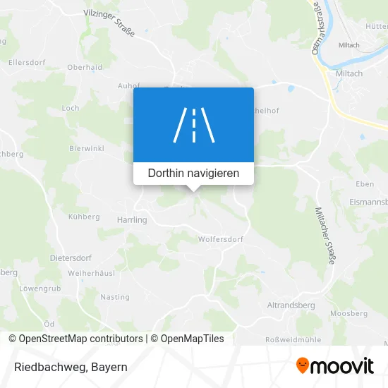 Riedbachweg Karte