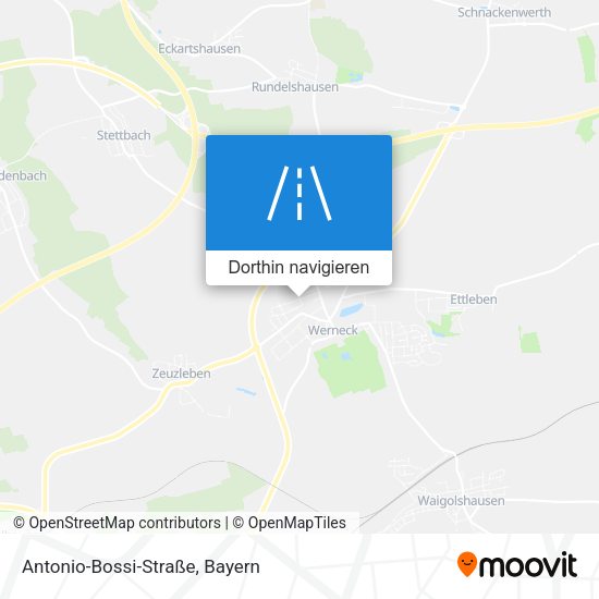 Antonio-Bossi-Straße Karte