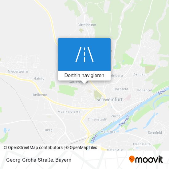 Georg-Groha-Straße Karte