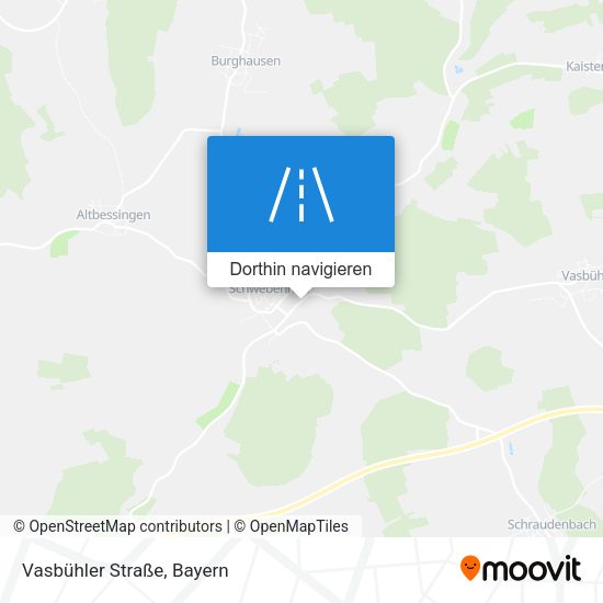 Vasbühler Straße Karte