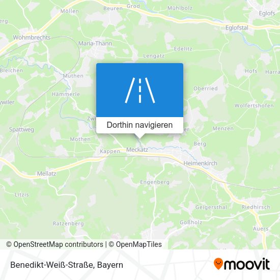 Benedikt-Weiß-Straße Karte