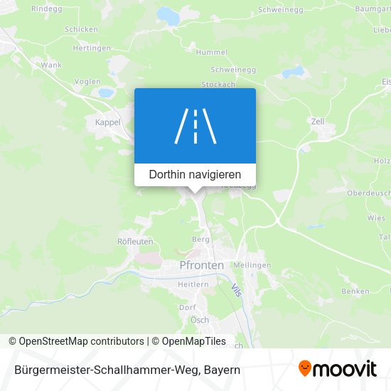 Bürgermeister-Schallhammer-Weg Karte