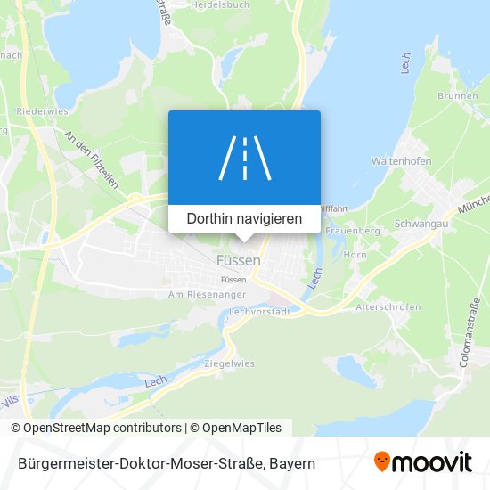 Bürgermeister-Doktor-Moser-Straße Karte