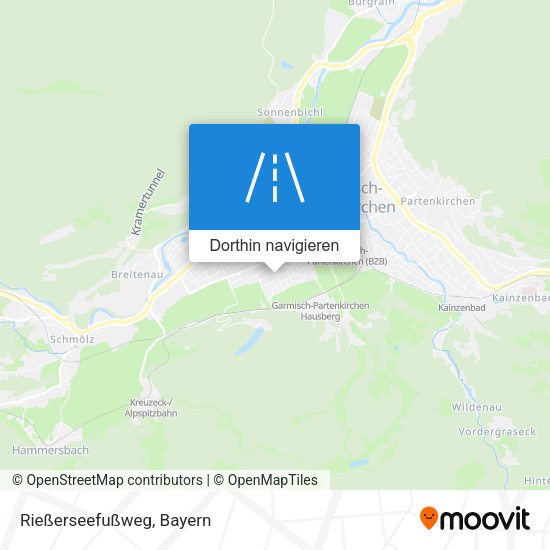 Rießerseefußweg Karte